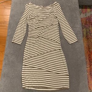 Anthropologie pieced column dress